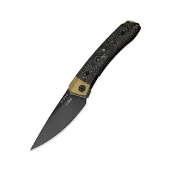 Фото Складной нож Kizer Mini Momo, сталь S90V, рукоять Карбон/Титан