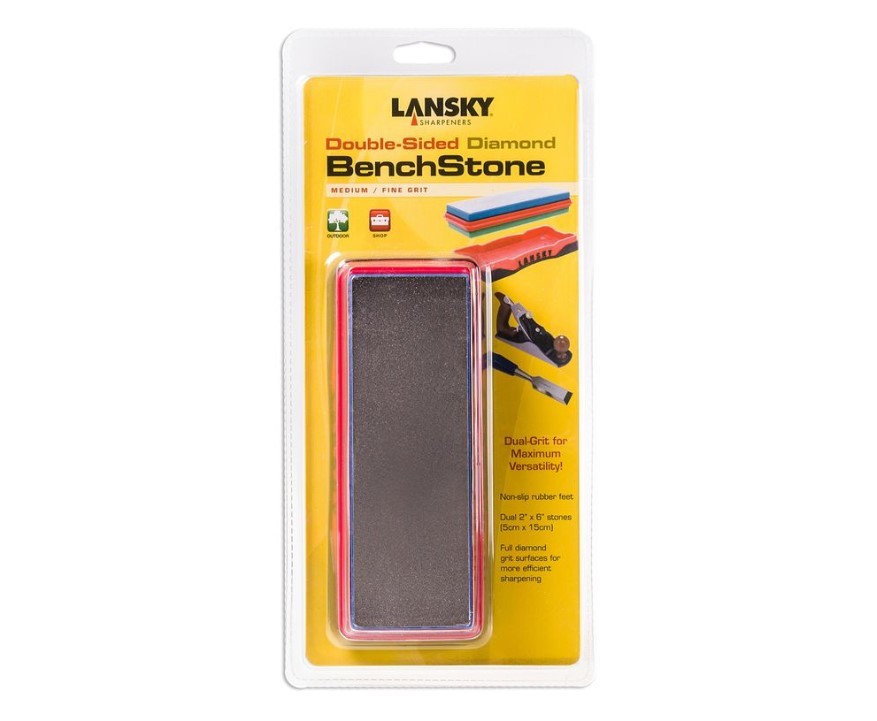 Точилка Lansky, DOUBLE-SIDED DIAMOND BENCHSTONE, DB-2860, 280/600 GRIT от Ножиков