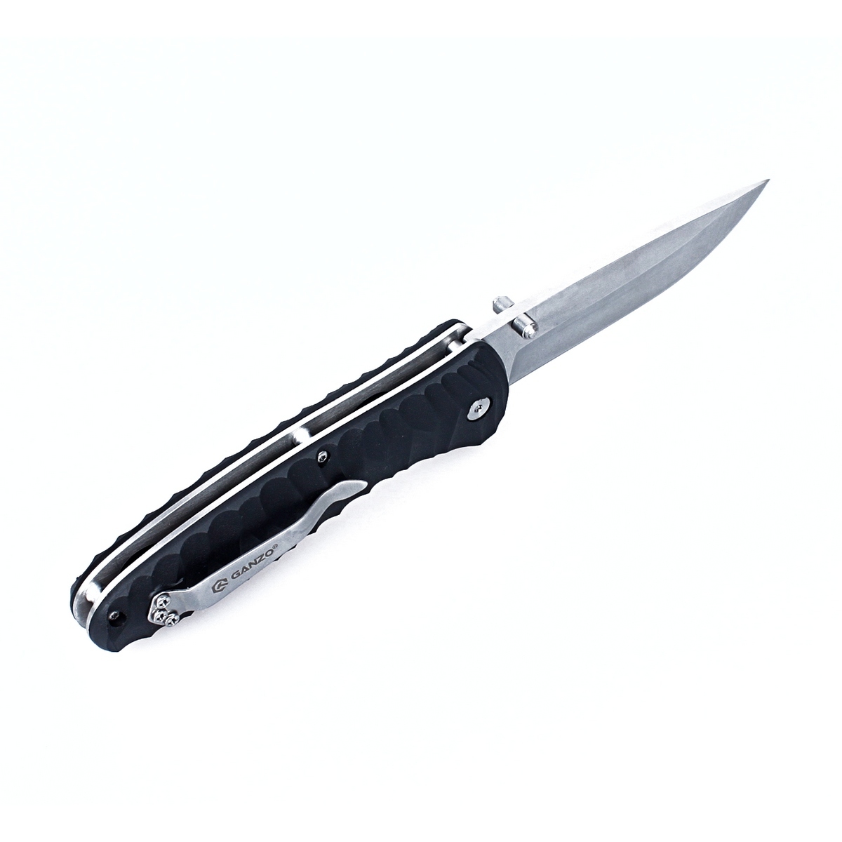 фото Складной нож firebird by ganzo g6252-bk, черный, сталь 4116, рукоять fiberglass