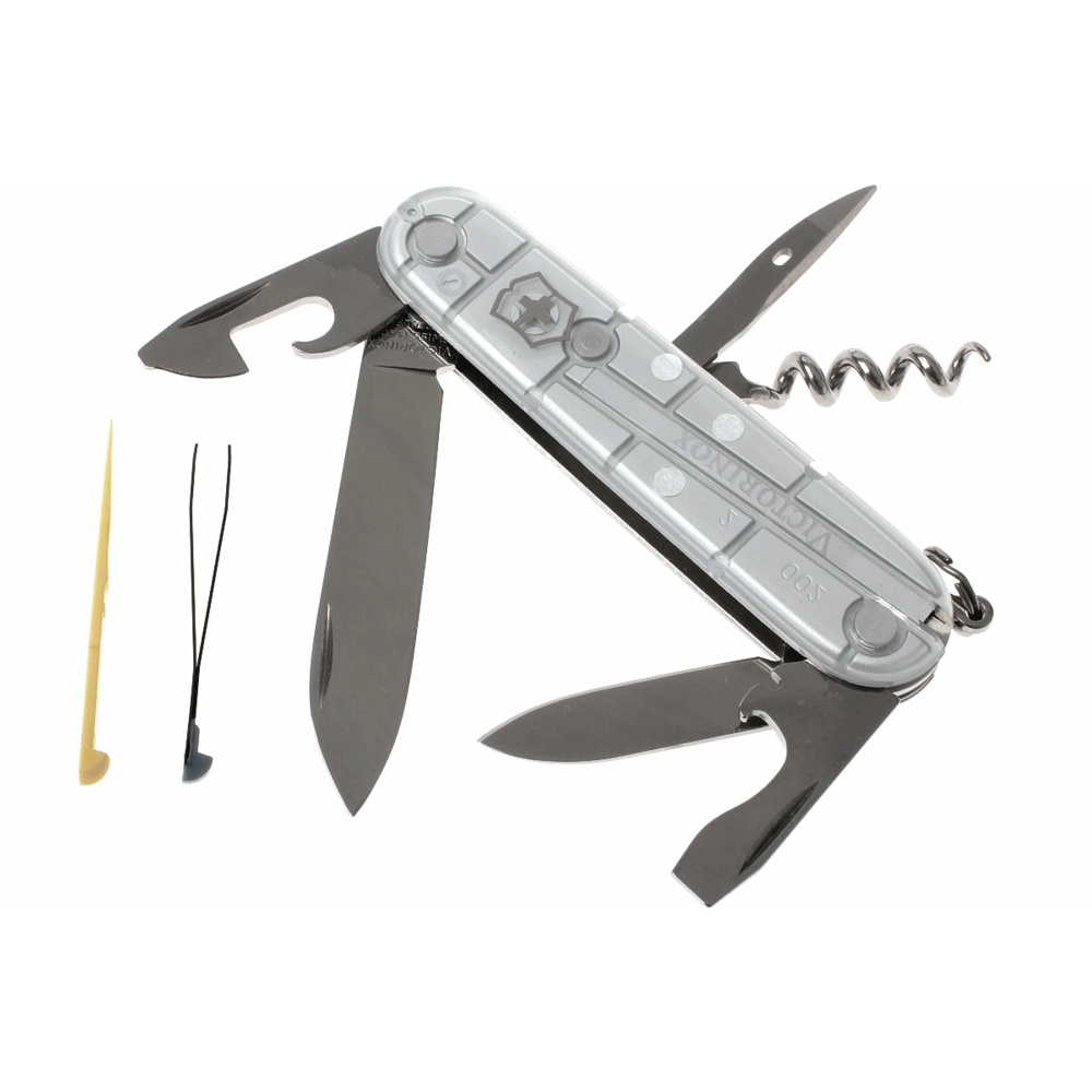 Нож перочинный Victorinox Spartan SilverTech, сталь X55CrMo14, рукоять Cellidor®, серый от Ножиков
