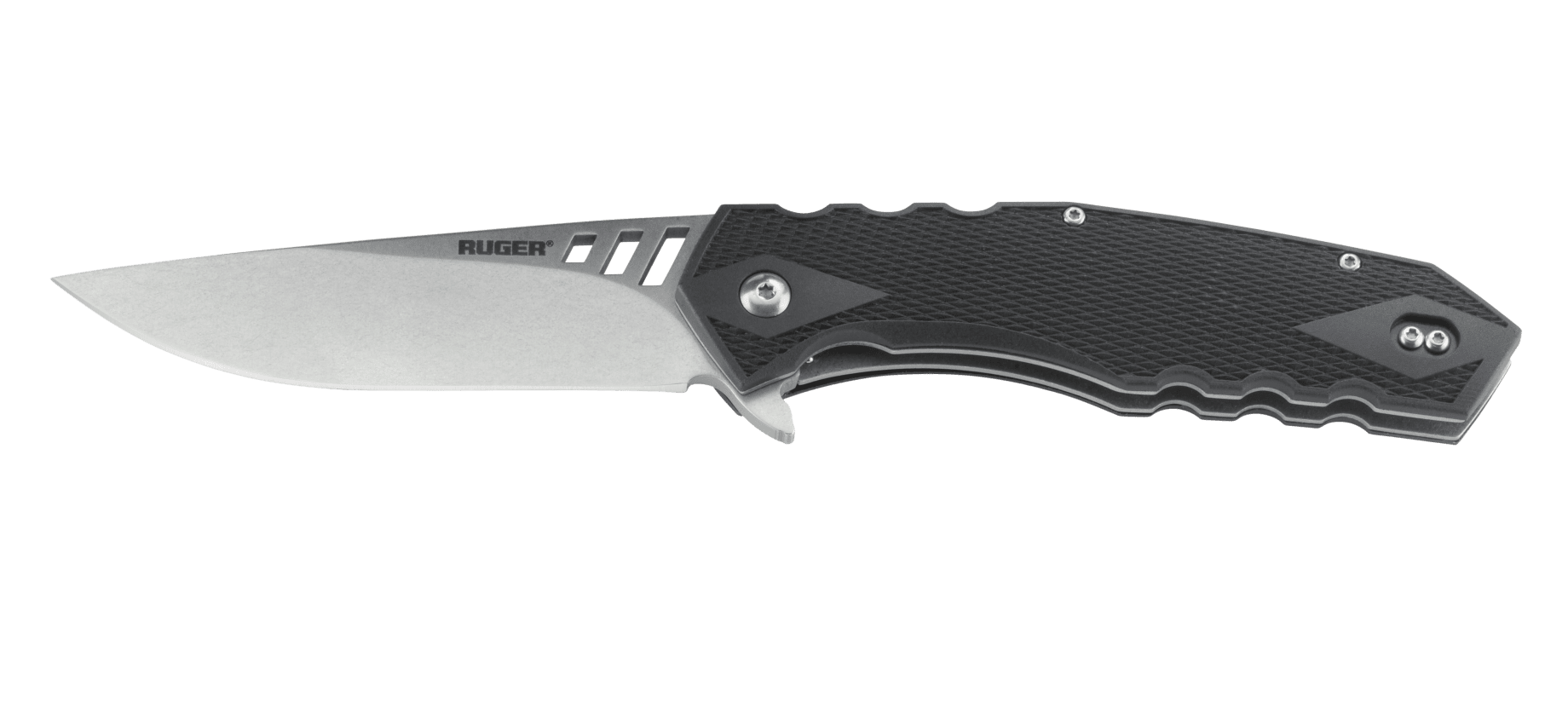 Складной нож CRKT R1701 Ruger® Knives Follow-Through™ Matthew Lerch’s Design, сталь 8Cr13MOV Stonewashed, рукоять термопластик GRN - фото 6
