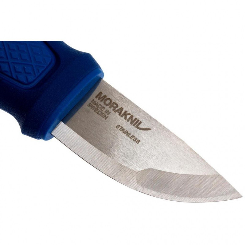 Нож с фиксированным лезвием Morakniv Eldris, сталь Sandvik 12С27, рукоять пластик, синий от Ножиков