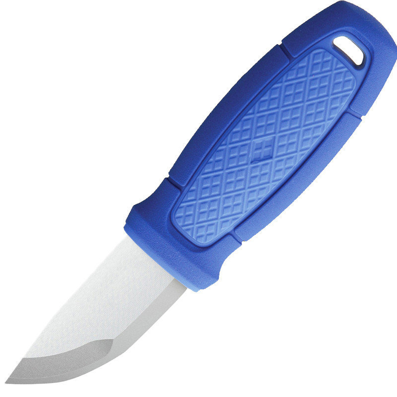 Нож с фиксированным лезвием Morakniv Eldris, сталь Sandvik 12С27, рукоять пластик, синий