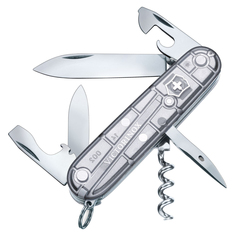 Фото Нож перочинный Victorinox Spartan SilverTech, сталь X55CrMo14, рукоять Cellidor®, серый, 12 функций, 91мм