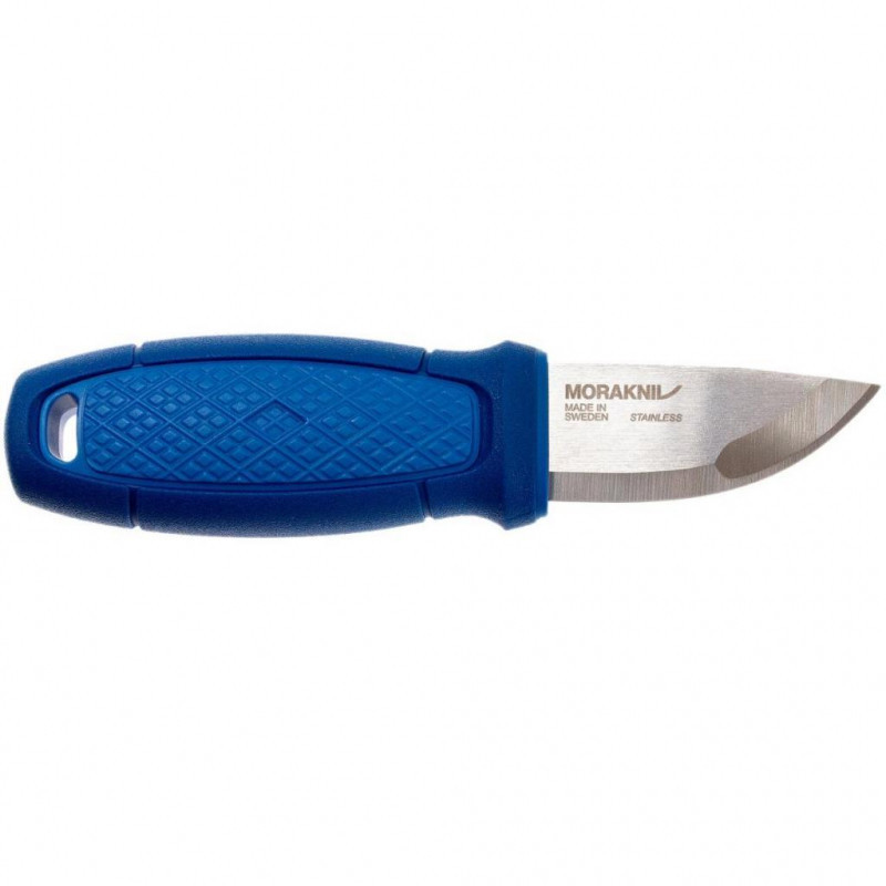 Нож с фиксированным лезвием Morakniv Eldris, сталь Sandvik 12С27, рукоять пластик, синий от Ножиков