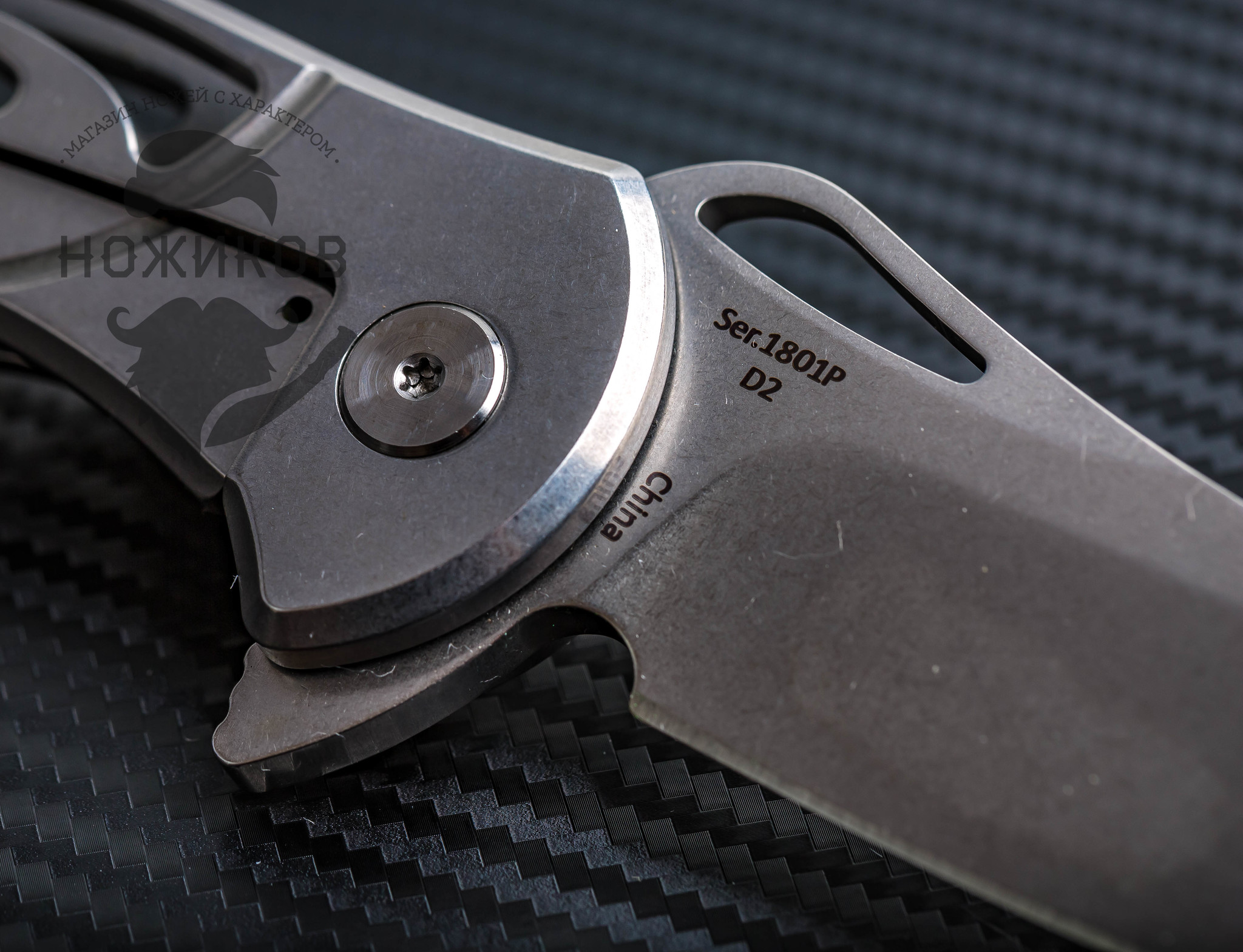 Складной нож Artisan Hoverwing, сталь D2, сталь - фото 6