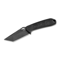 Фото Нож с фиксированным клинком Boker FX03 Heckler & Koch, сталь MagnaCut, рукоять термопластик FRN, черный