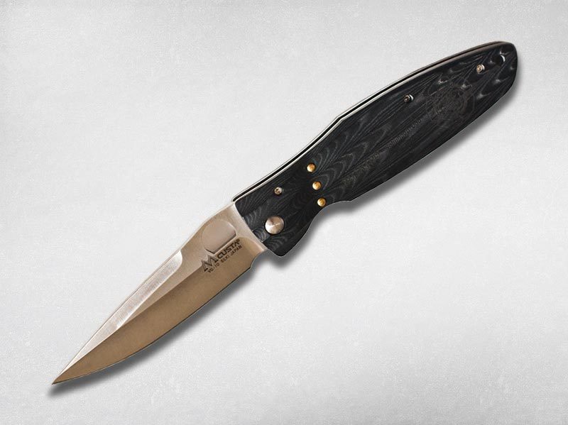 Складной нож Mcusta Nobunaga Oda MC-0181, сталь VG-10, рукоять микарта - фото 1