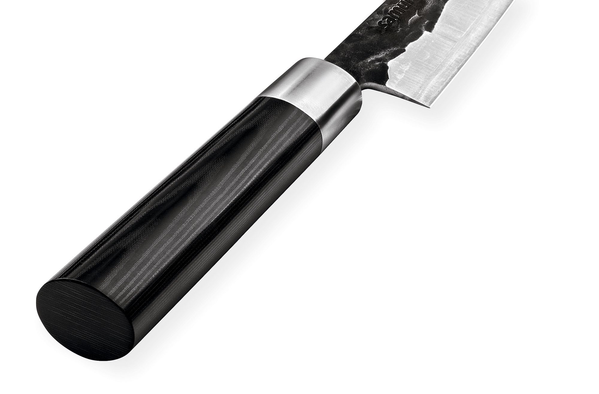 Нож кухонный "Samura BLACKSMITH" универсальный 162 мм, AUS-8, микарта от Ножиков