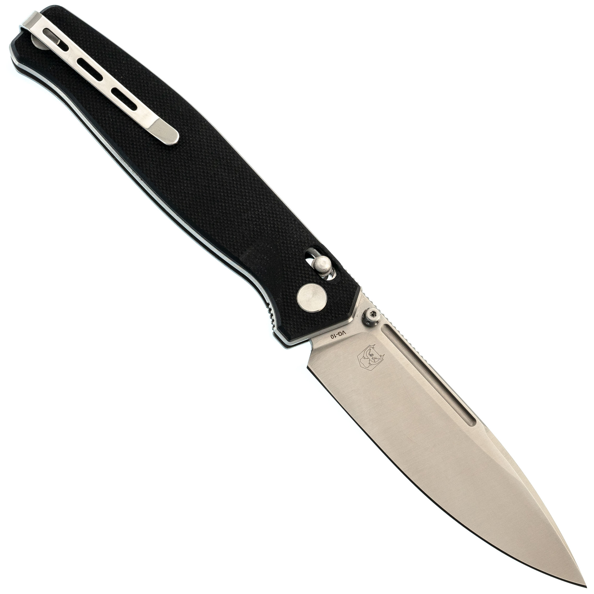 Складной нож RealSteel Huginn, сталь VG-10, рукоять Black G10 - фото 3