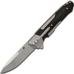 Фото Складной нож Spartan Blades Kranos, сталь CPM-S35VN, рукоять титан/черный Carbon fiber