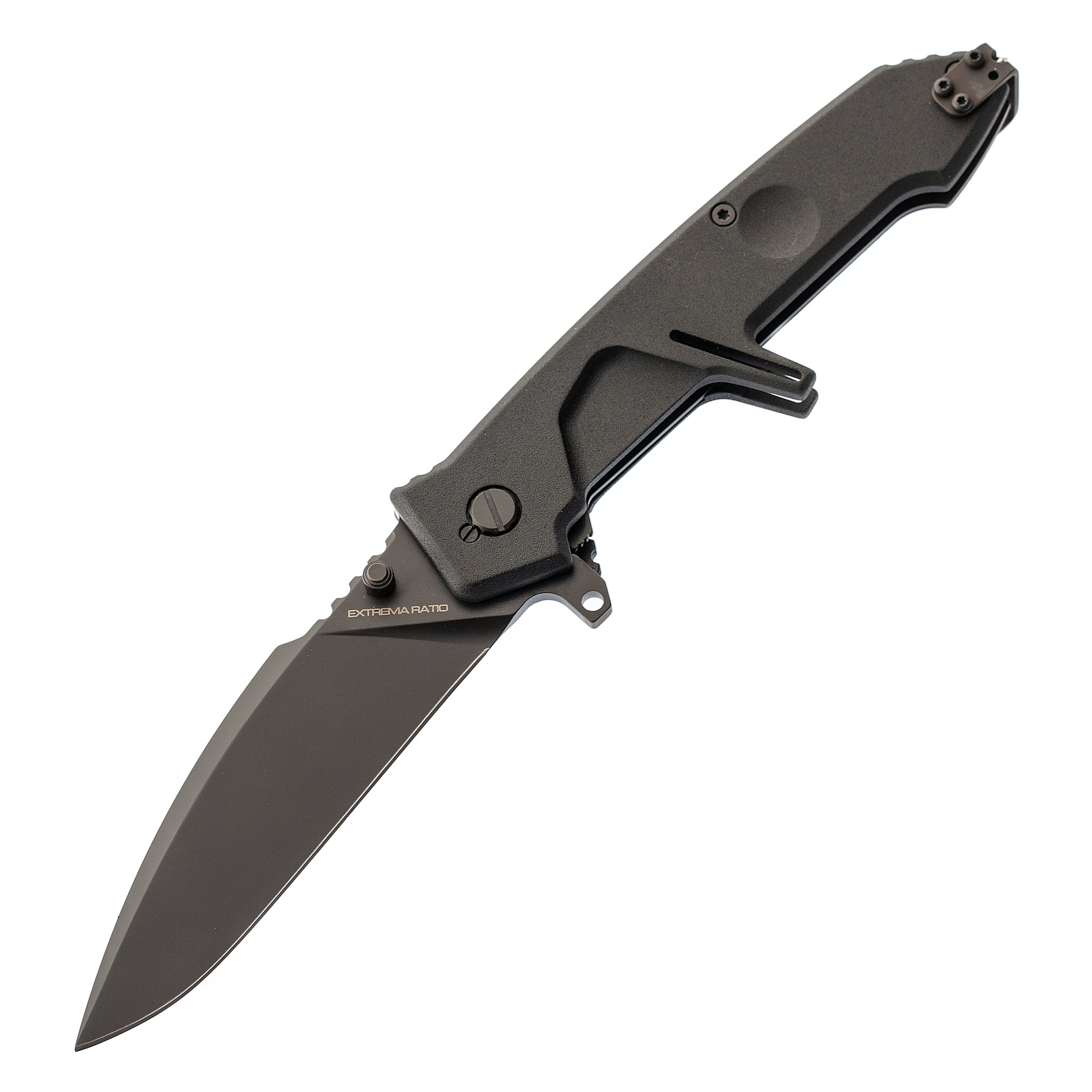 Складной нож Extrema Ratio MF2 Black (Ruvido Handle), сталь N690, рукоять алюминий
