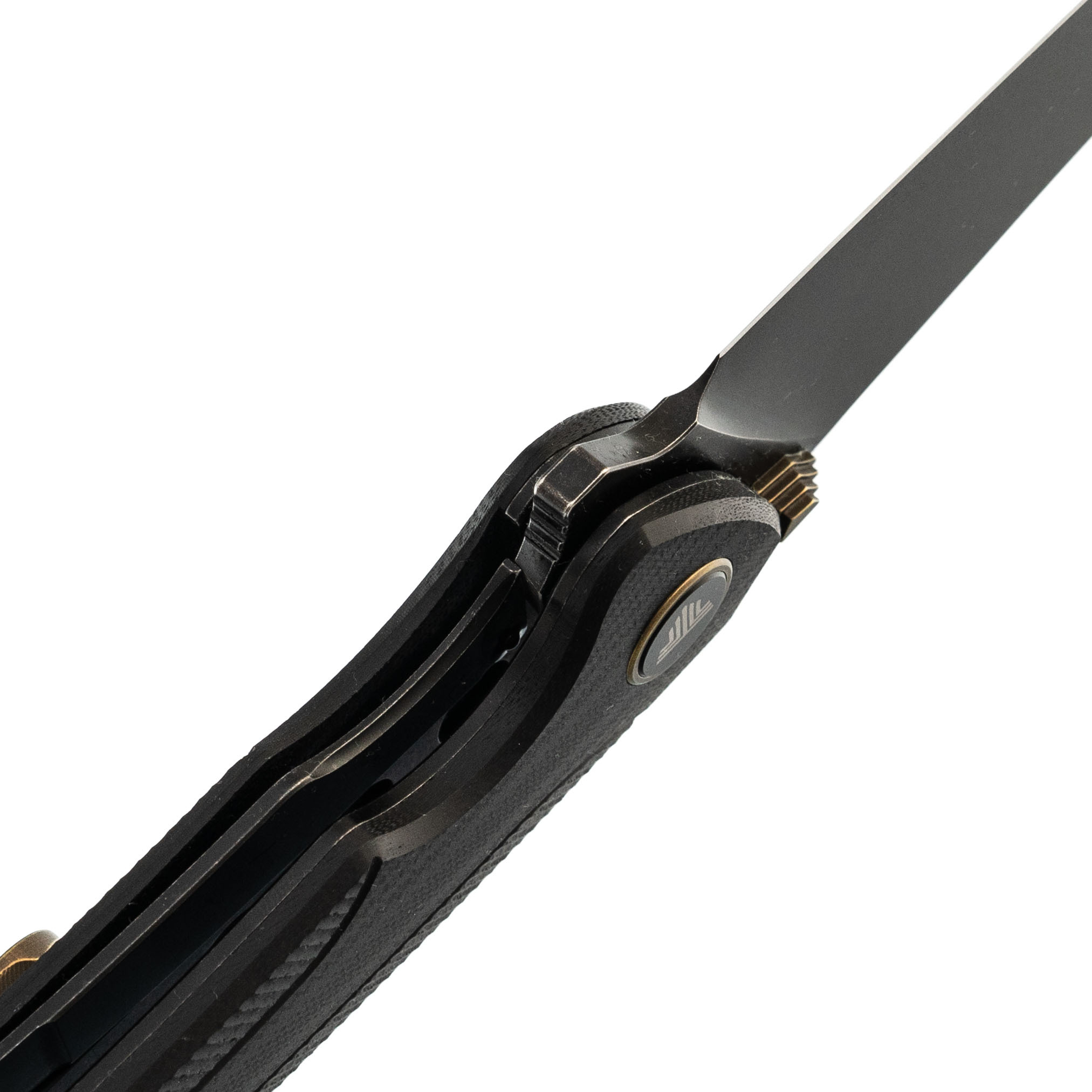 Складной нож Trivisa Lynx-03B, сталь S35VN, рукоять G10, черный - фото 4