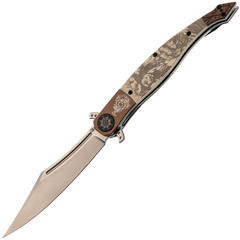 Фото Складной нож Reptilian Билли Бонс-02, сталь VG-10, рукоять G10