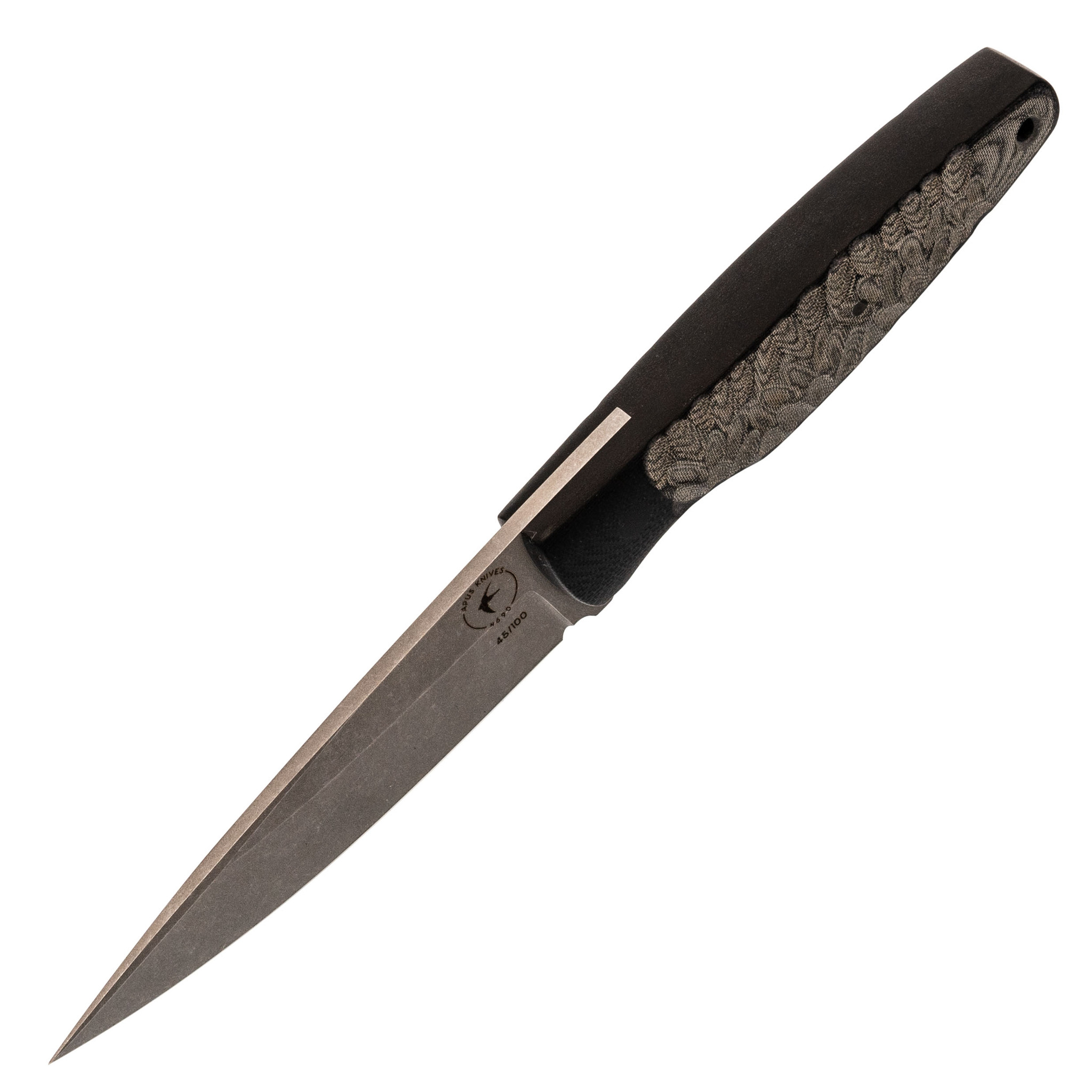 Нож Apus Скин-ду, сталь N690, рукоять микарта - фото 2