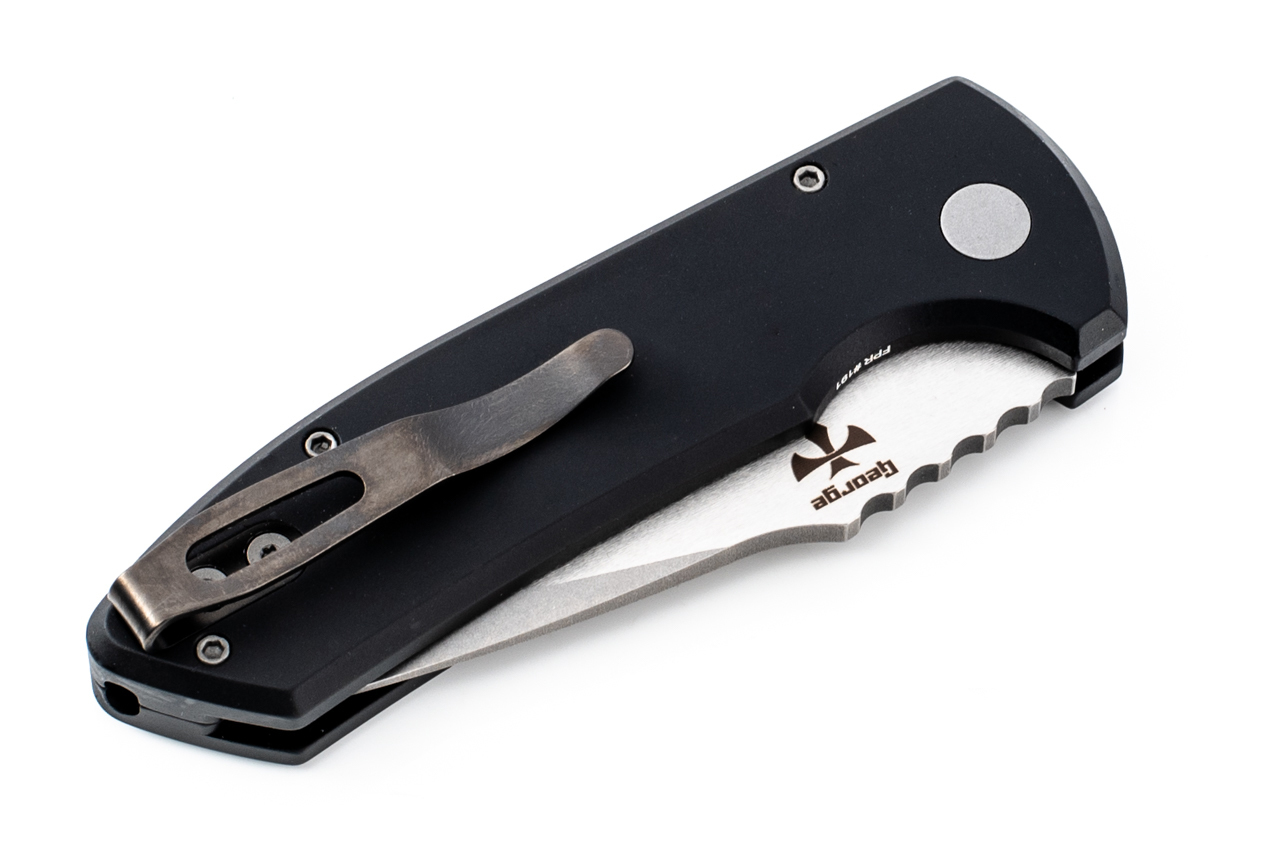 фото Автоматический складной нож pro-tech lg401–sbr, сталь cpm s35vn, рукоять алюминий