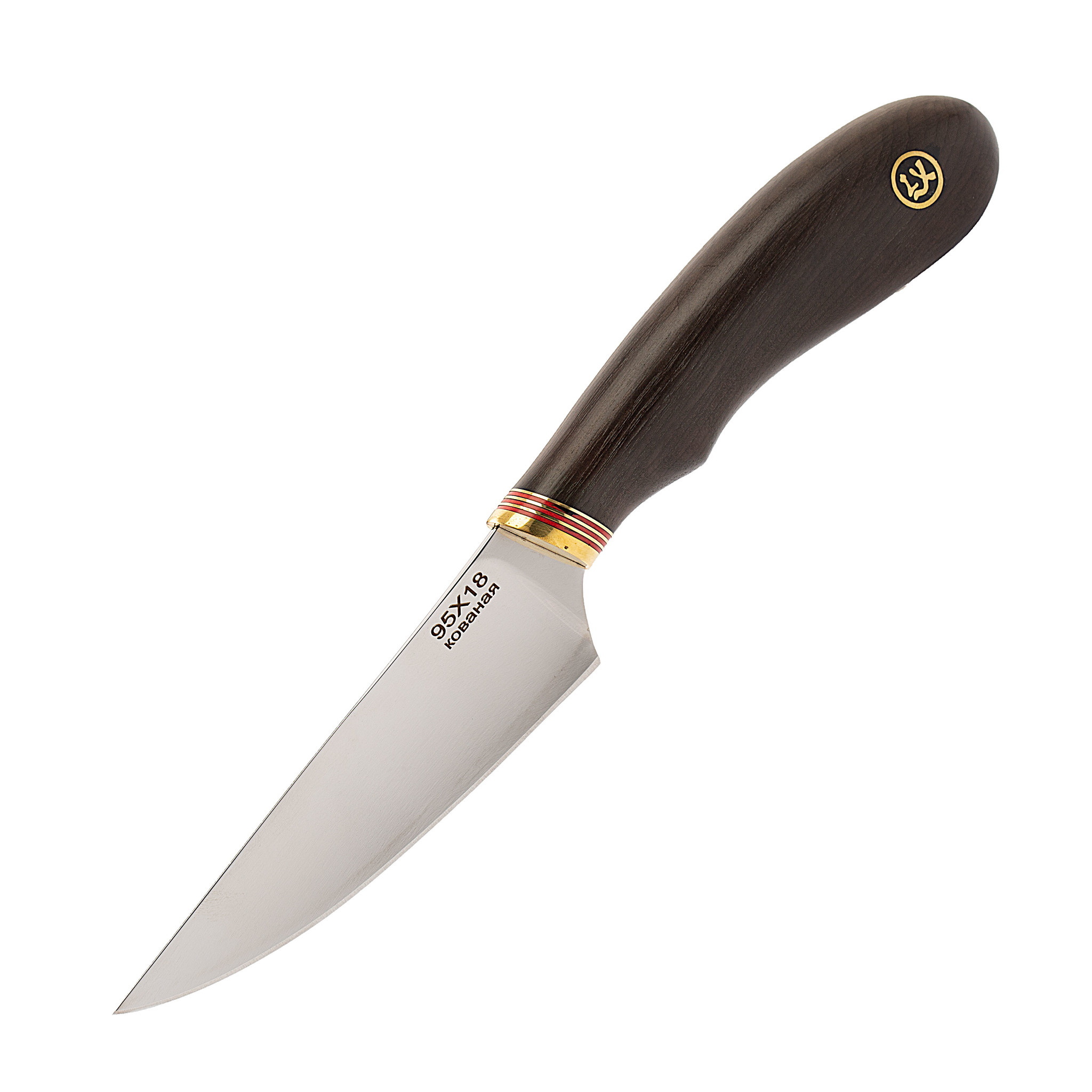 Нож Кухонный малый, сталь 95х18, граб от Lemax