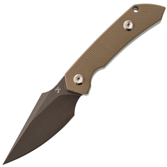 Фото Туристический нож Kansept Fenrir, сталь D2, рукоять G10, песочный
