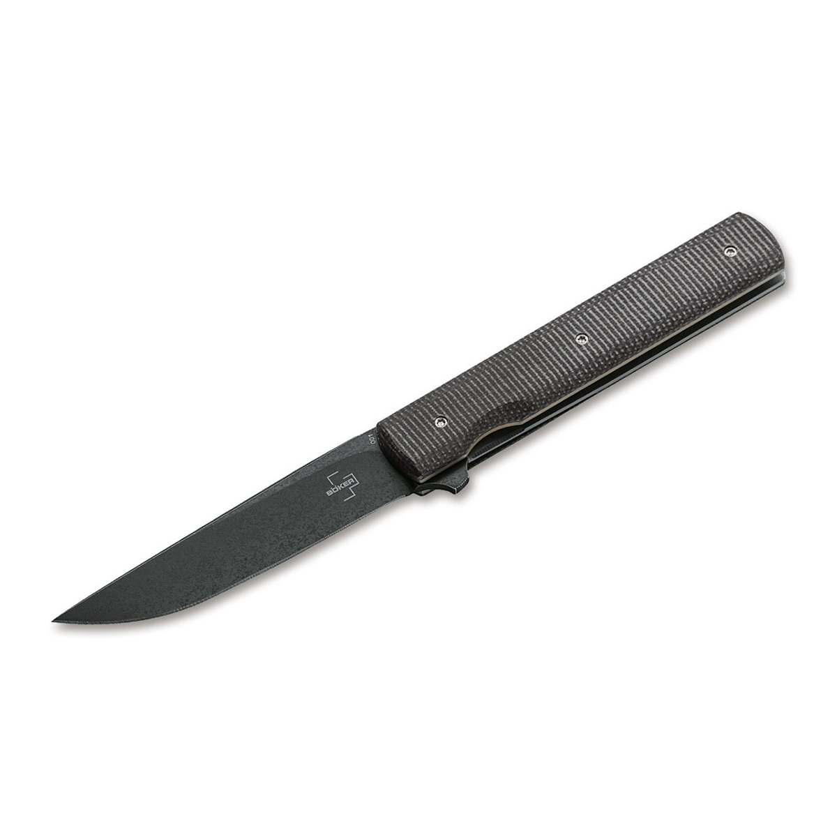 Складной нож Boker Urban Trapper Linear Micarta, сталь VG-10, рукоять микарта складной нож civivi mini sandbar сталь damascus micarta