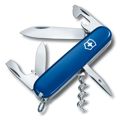 Фото Нож перочинный Victorinox Spartan, сталь X55CrMo14, рукоять Cellidor®, синий, 12 функций, 91мм