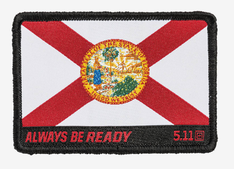 Патч Florida state Flag, 5.11 Tactical - фото 1