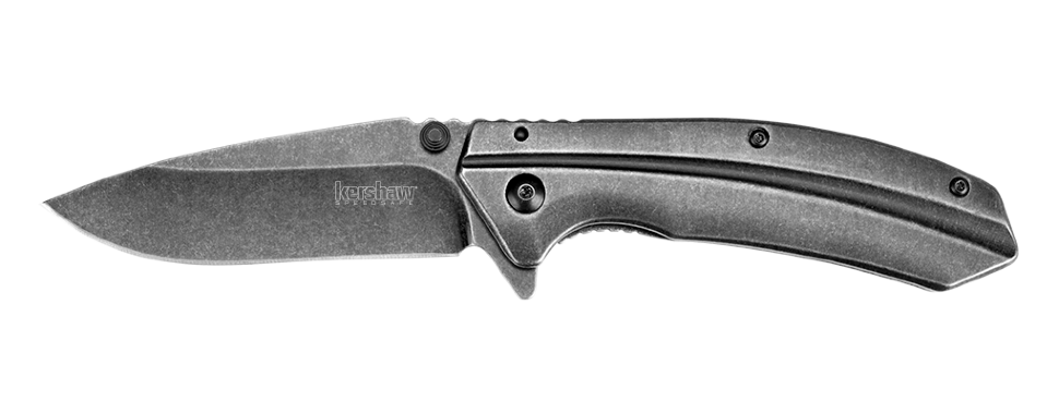 Складной полуавтоматический нож Kershaw Filter K1306BW, сталь 4Cr14, рукоять нержавеющая сталь - фото 6