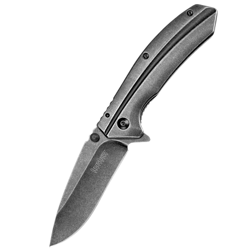 Складной полуавтоматический нож Kershaw Filter K1306BW, сталь 4Cr14, рукоять нержавеющая сталь - фото 7