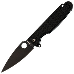 Фото Складной нож Daggerr Piranha all black DL, сталь 8Cr14MoV, рукоять FRN