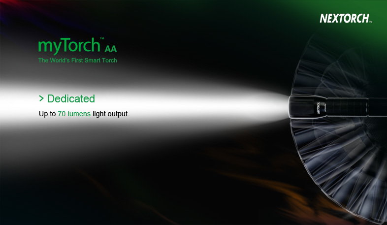 Фонарь светодиодный NexTorch myTorch AA Smart LED (NT-MTAA) от Ножиков