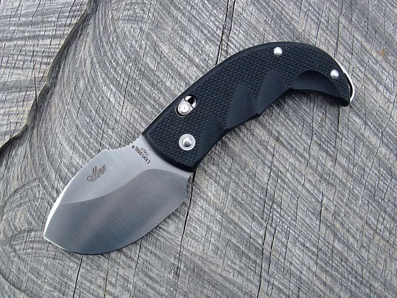Нож складной LionSteel Skinner 8901 G10, сталь 440C Satin Finish, рукоять стеклотекстолит, чёрный - фото 5