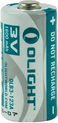Фото Литиевая батарея Olight CR123А 3.0V. 1600 mAh