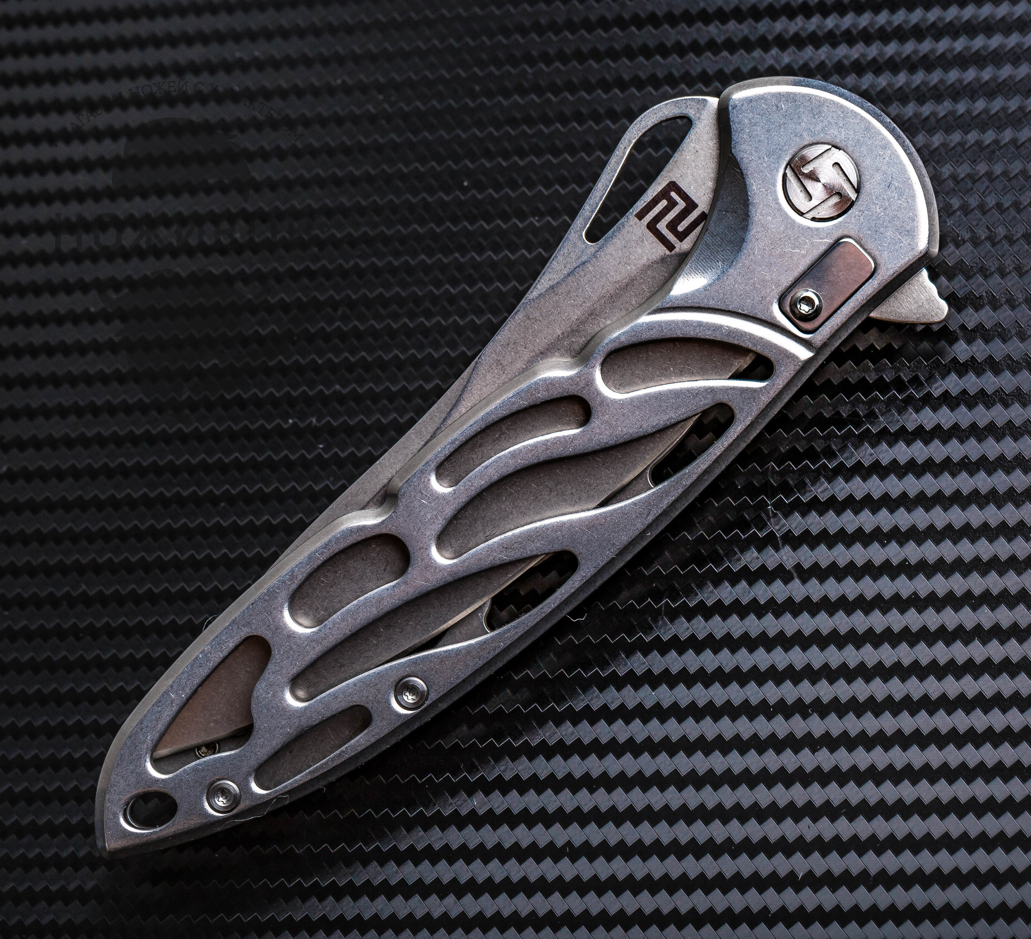 Складной нож Artisan Hoverwing, сталь D2, сталь - фото 8