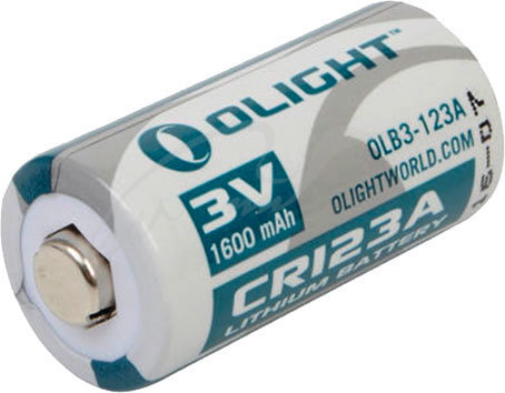 Литиевая батарея Olight CR123А 3.0V. 1600 mAh - фото 2