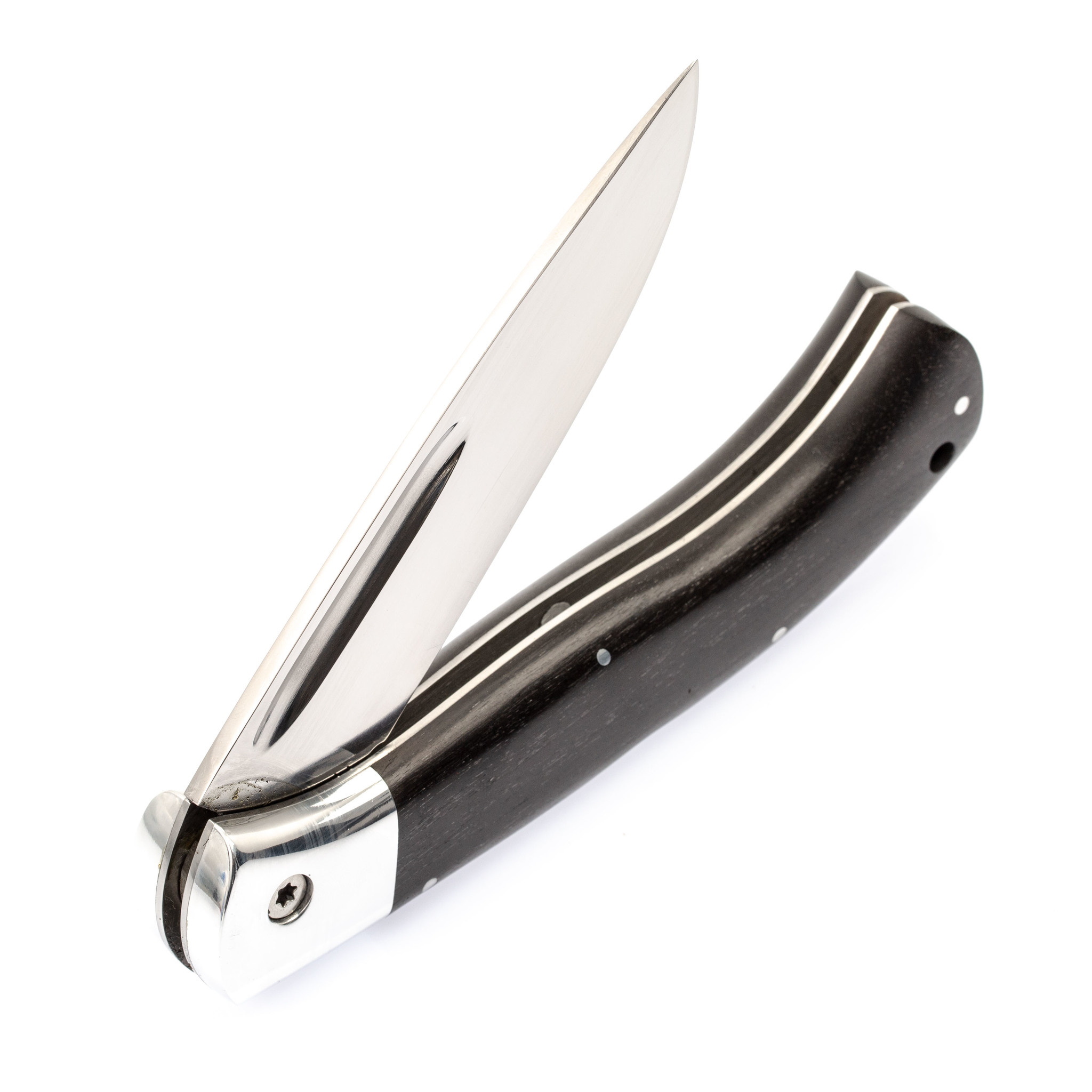 Складной Якутский нож, сталь Х12МФ, граб - фото 8