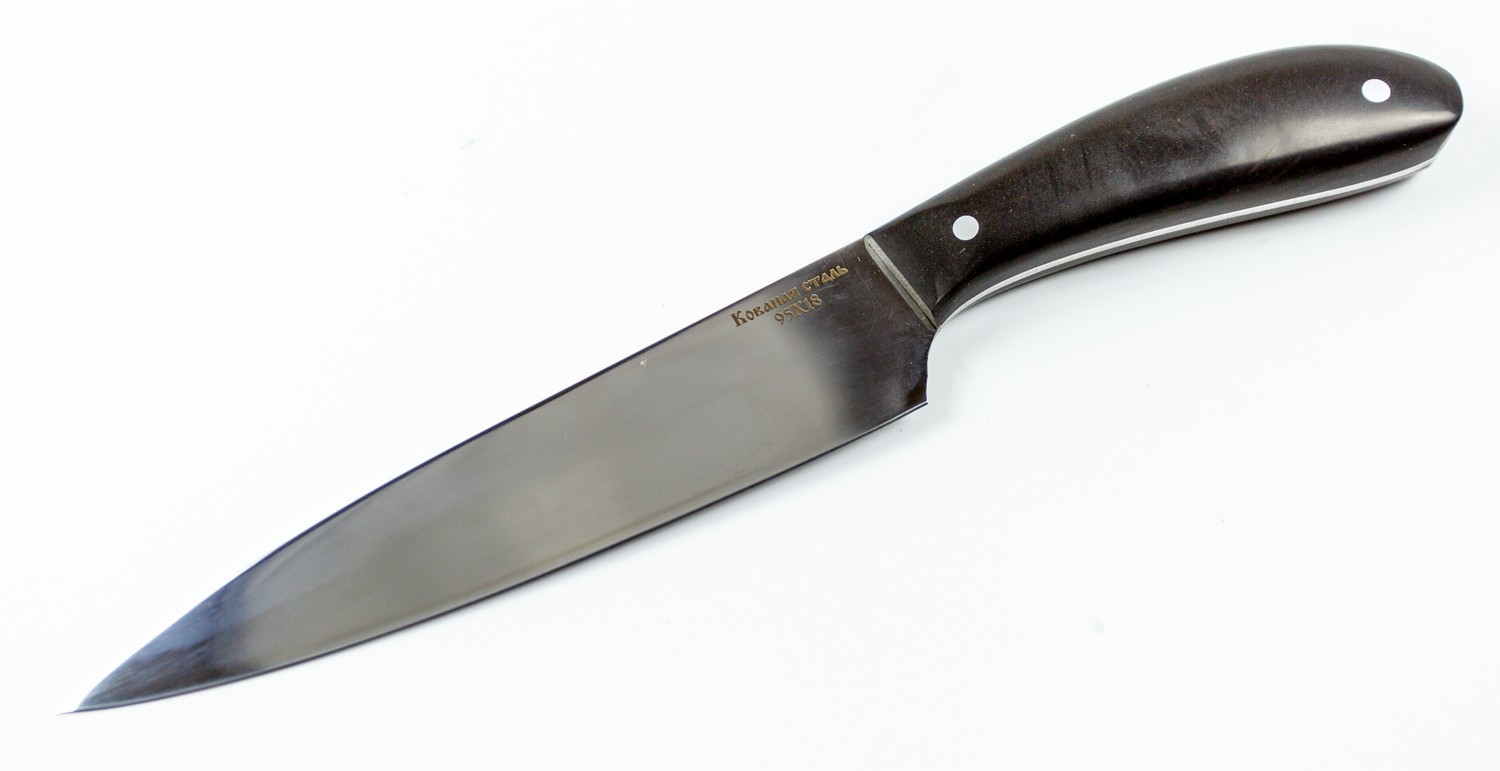 Нож Гурман средний, сталь 95х18 от Кузница Коваль