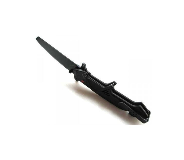 Складной нож Extrema Ratio MF3 Ingredior Tanto Black With Belt Cutter (со стропорезом), сталь N690, рукоять черный антикородал (алюминиевый сплав) - фото 7