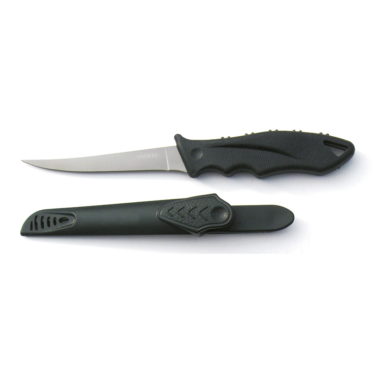 Нож филейный Ahti 9664A 120, сталь Titanium, рукоять нейлон - фото 1