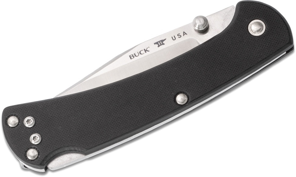 Складной нож Buck Ranger Slim Pro 0112BKS6, сталь S30V, рукоять G-10 - фото 3