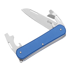 Фото Складной нож многофункциональный Fox Vulpis Large, сталь N690, рукоять алюминий, синий