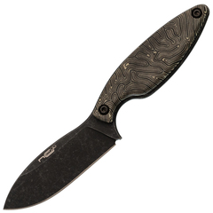 Фото Нож Pilgrim, сталь AUS-8 BSW, рукоять CrazyFiber Micarta)