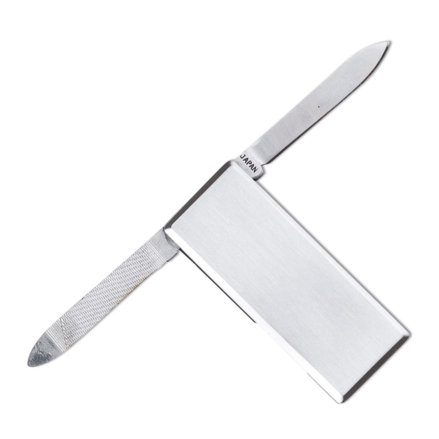 Нож складной - зажим для денег Al Mar Cash Clip, сталь 420J2, рукоять 420J2 нож со сменным лезвием cold steel click n cut cs 40a сталь 420j2 рукоять пластик abs