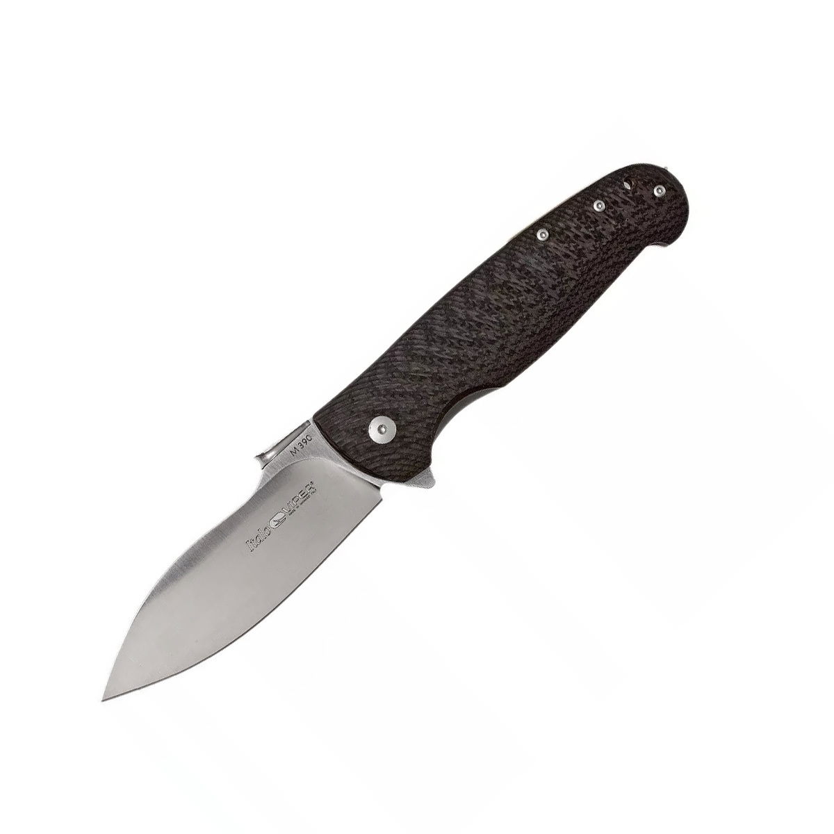 Складной нож Viper Italo, сталь M390, рукоять carbon fiber/titan - фото 1