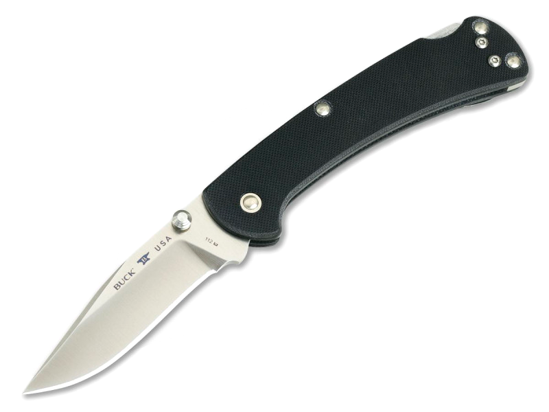 Складной нож Buck Ranger Slim Pro 0112BKS6, сталь S30V, рукоять G-10 - фото 6