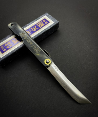 Нож складной Higonokami 13-BK Кен-Гата (Меч), 80 мм