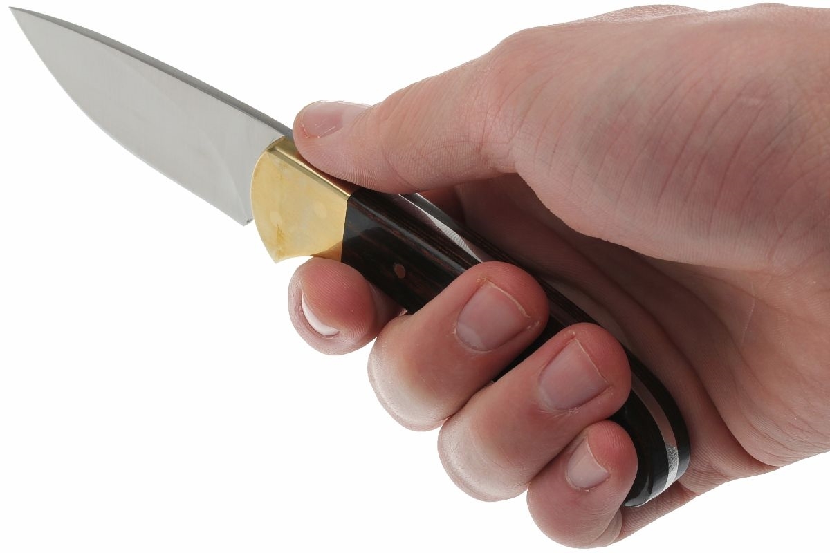 фото Нож с фиксированным клинком 113 ranger skinner - buck 0113brs, сталь 420hc, рукоять орех