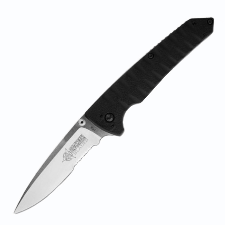 Нож складной MOD Blackhawk BHB30 Spring Assist, сталь 440C Stainless Steel, рукоять 420J2 и термопластик FRN