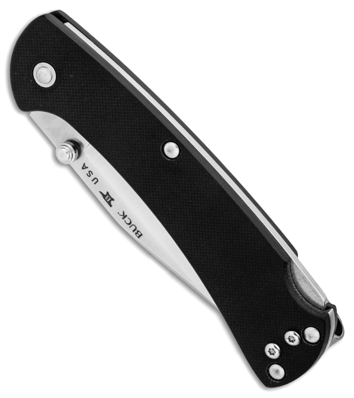 Складной нож Buck Ranger Slim Pro 0112BKS6, сталь S30V, рукоять G-10 - фото 8