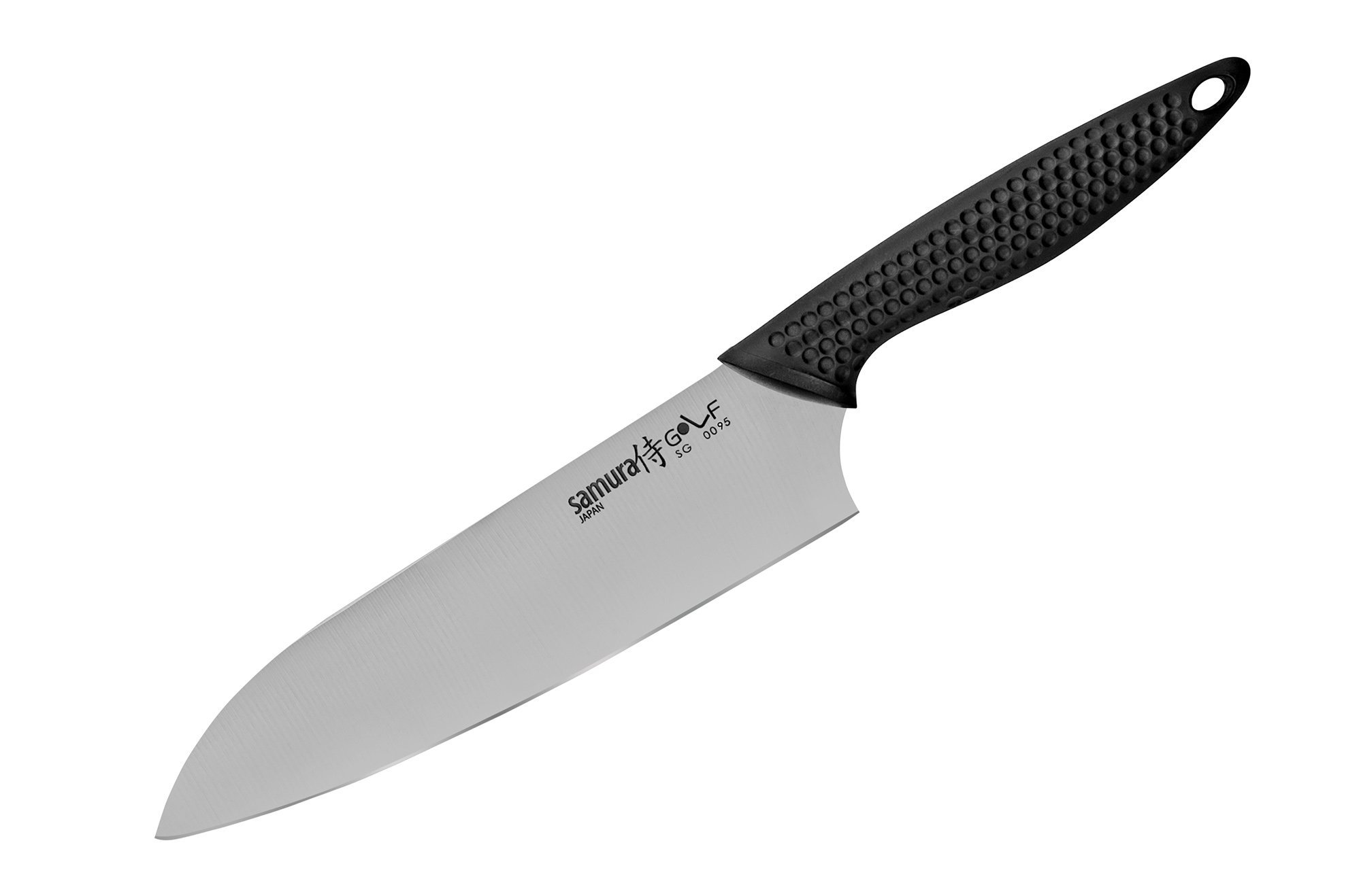 Нож Сантоку Samura GOLF - SG-0095, сталь AUS-8, рукоять полипропилен, 180 мм