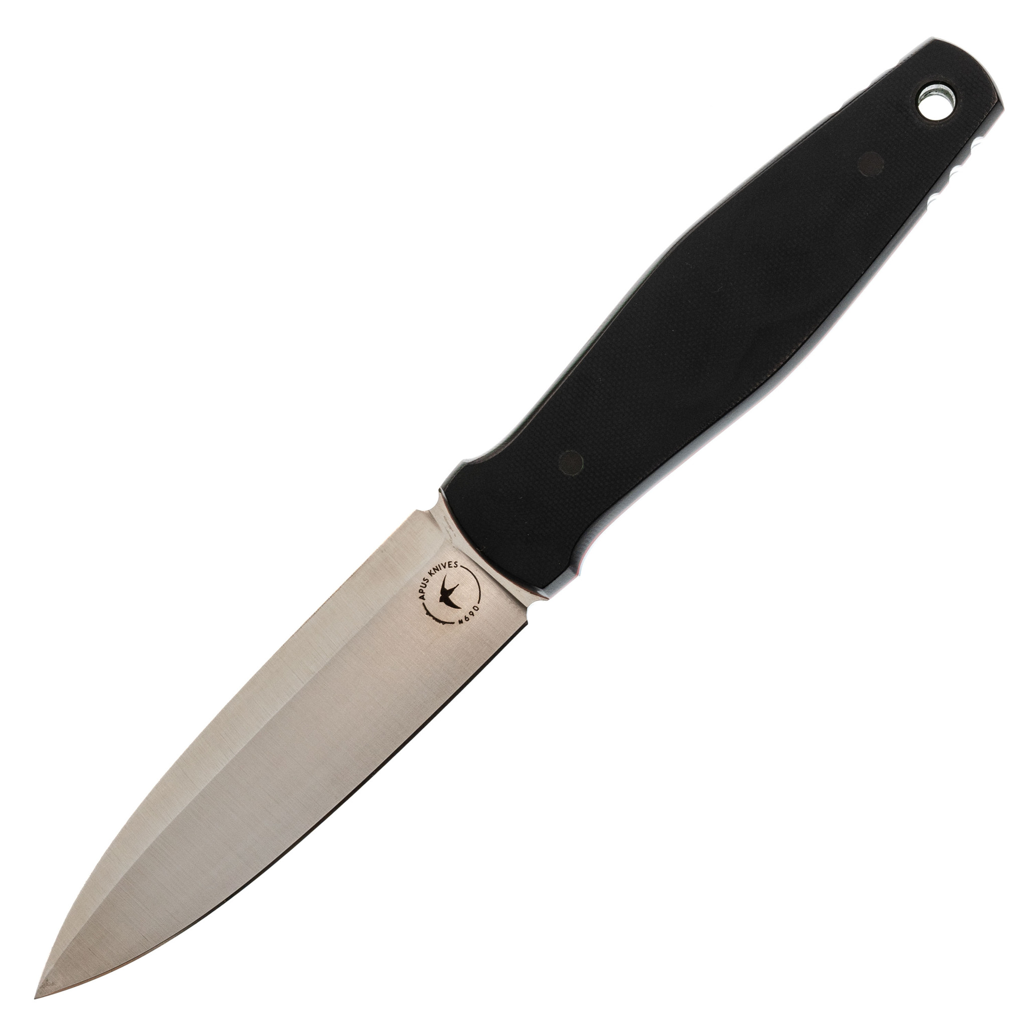 Нож Apus Jigger, сталь N690, рукоять микарта - фото 1