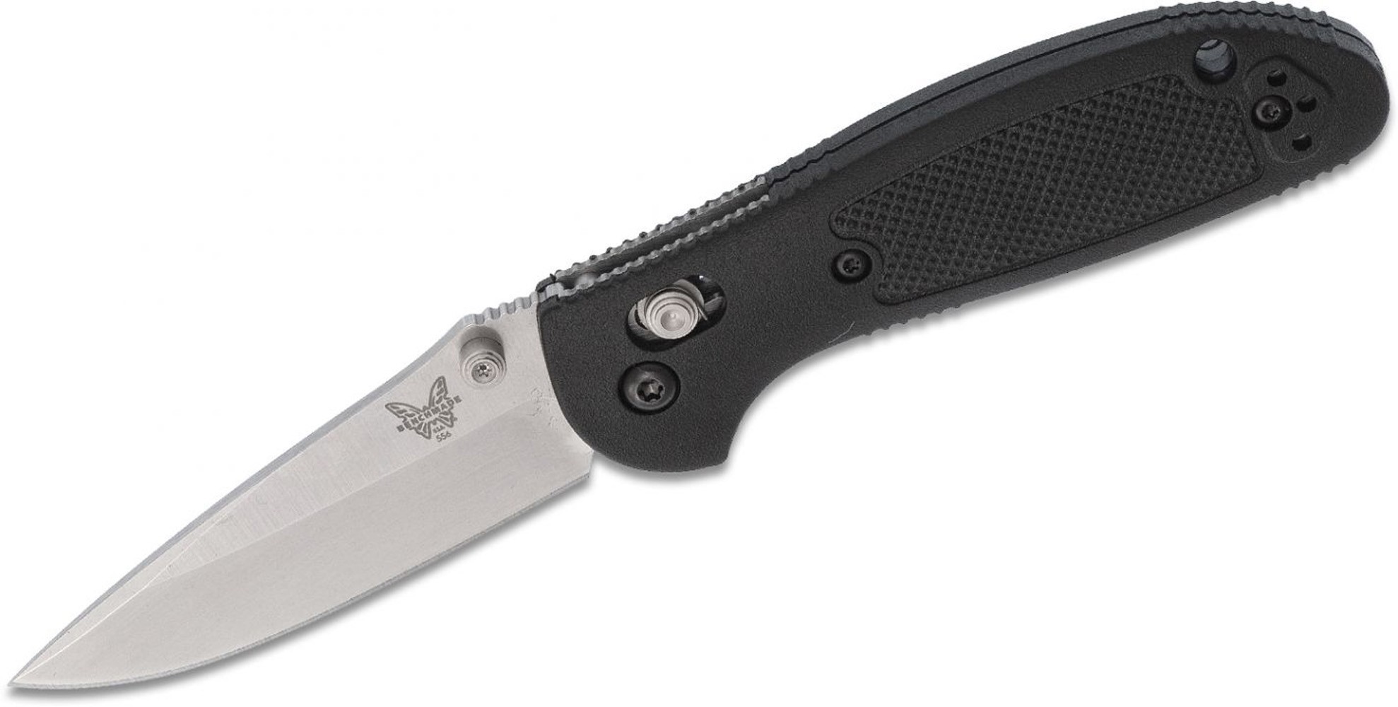 Складной нож Mini Griptilian,  рукоять серая G-10, сталь CPM S30V - фото 1